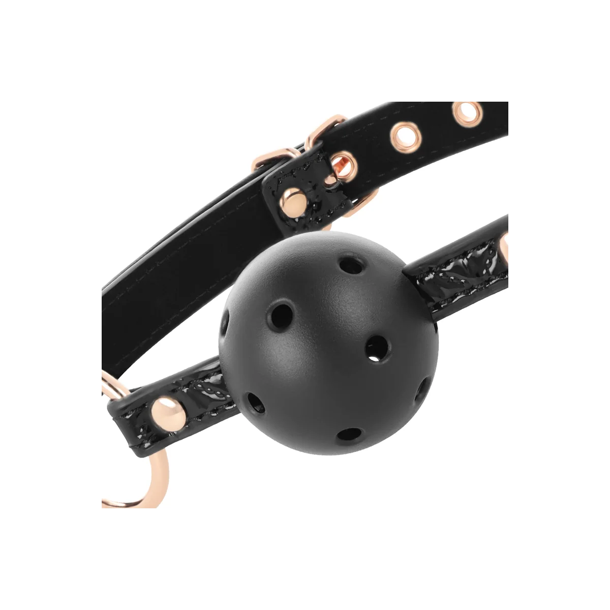 Black Edition Ballknebel Veganes Leder von Begme Black Edition kaufen | Fesselliebe