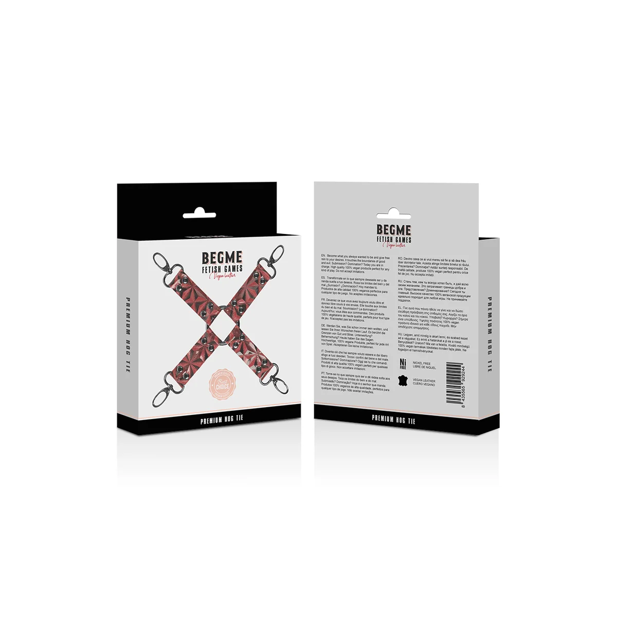 Red Edition Premium Veganes Leder-Schweinekrawatte von Begme Red Edition kaufen | Fesselliebe