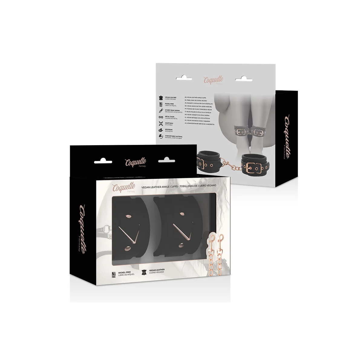 Fantasy-Knöchel-Manschetten mit Neoprenfutter von Coquette Fantasy kaufen | Fesselliebe