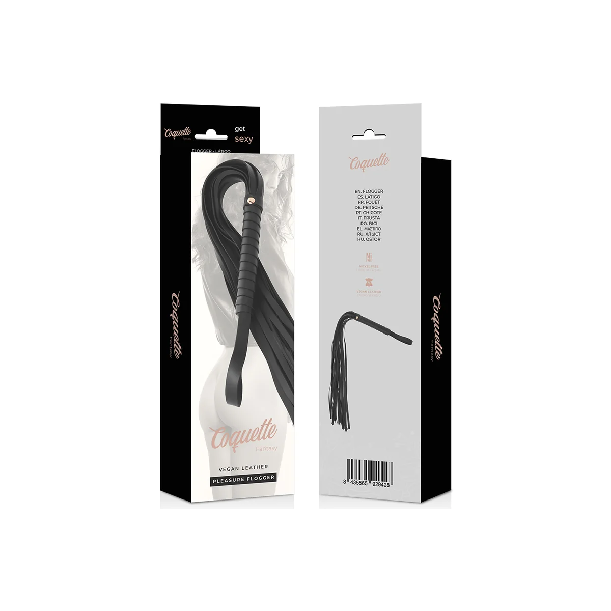 Fantasy-Peitsche aus Veganem Leder von Coquette Fantasy kaufen | Fesselliebe