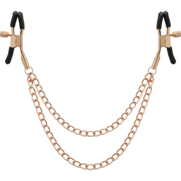 Fantasy-Nippelclips aus Metall mit Kette von Coquette Fantasy kaufen | Fesselliebe