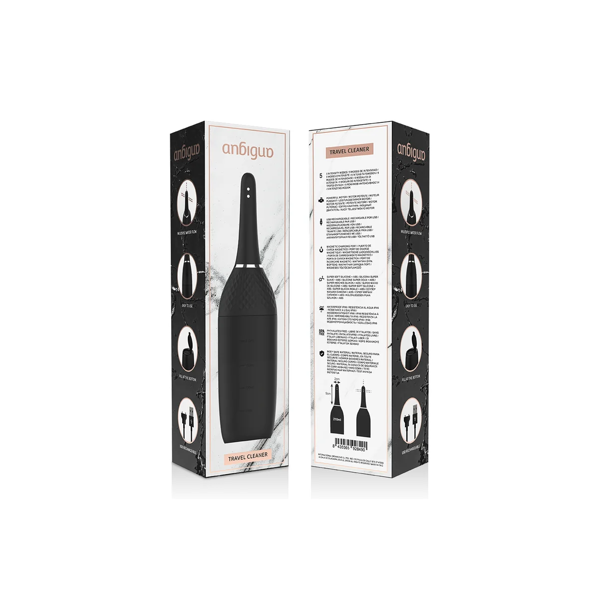 Ultimativer Automatischer Analreiniger 5 Intensitäten von Anbiguo kaufen | Fesselliebe