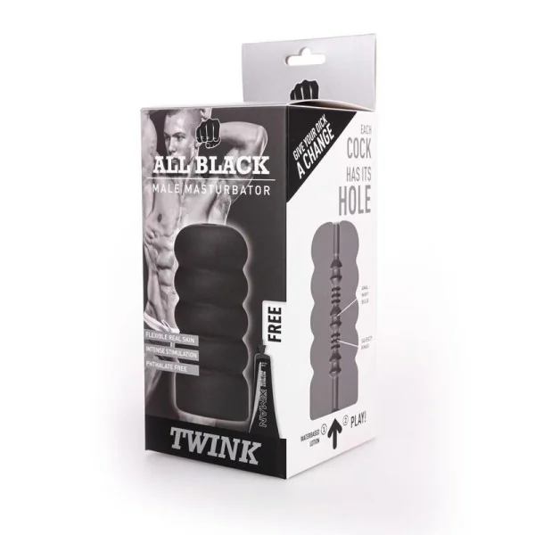 Masturbator Twink von All Black kaufen | Fesselliebe