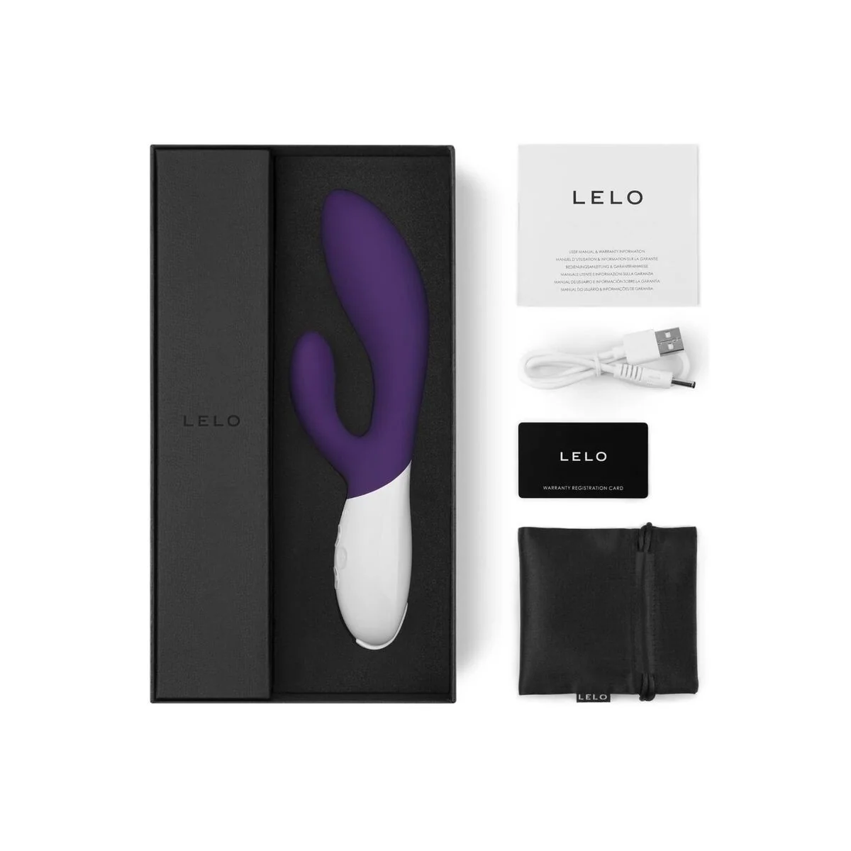 Ina Wave 2 Vbrador Luxus-Spezialuhr Lila von Lelo kaufen | Fesselliebe