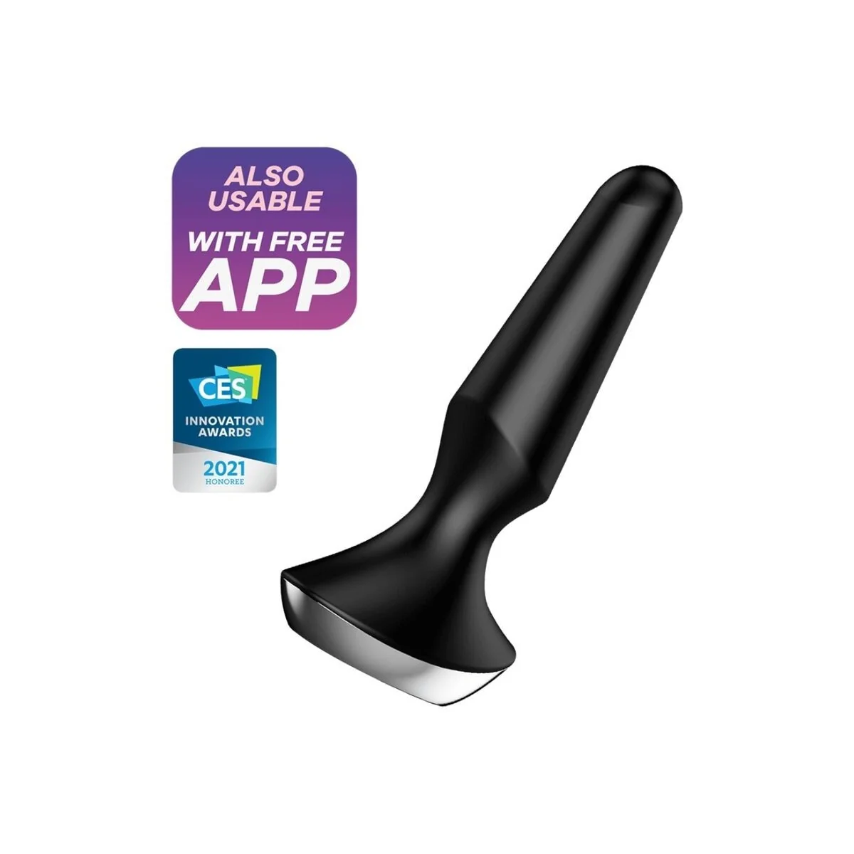 Plug Ilicious 2 Plug Vibrator Schwarz von Satisfyer Connect kaufen | Fesselliebe