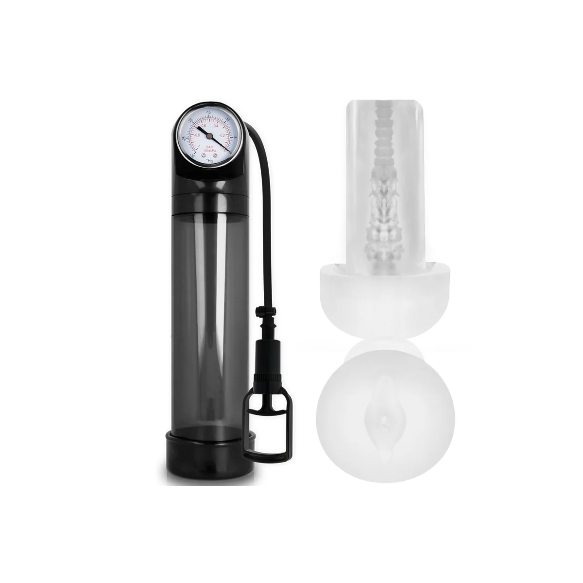 Rx9 Schwarz mit Masturbator von Pump Addicted kaufen | Fesselliebe