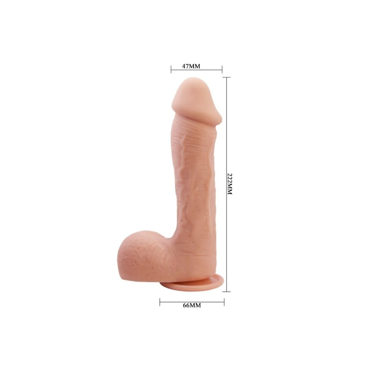Johnson realistischer Beigedildo 22 cm von Baile Dildos kaufen | Fesselliebe