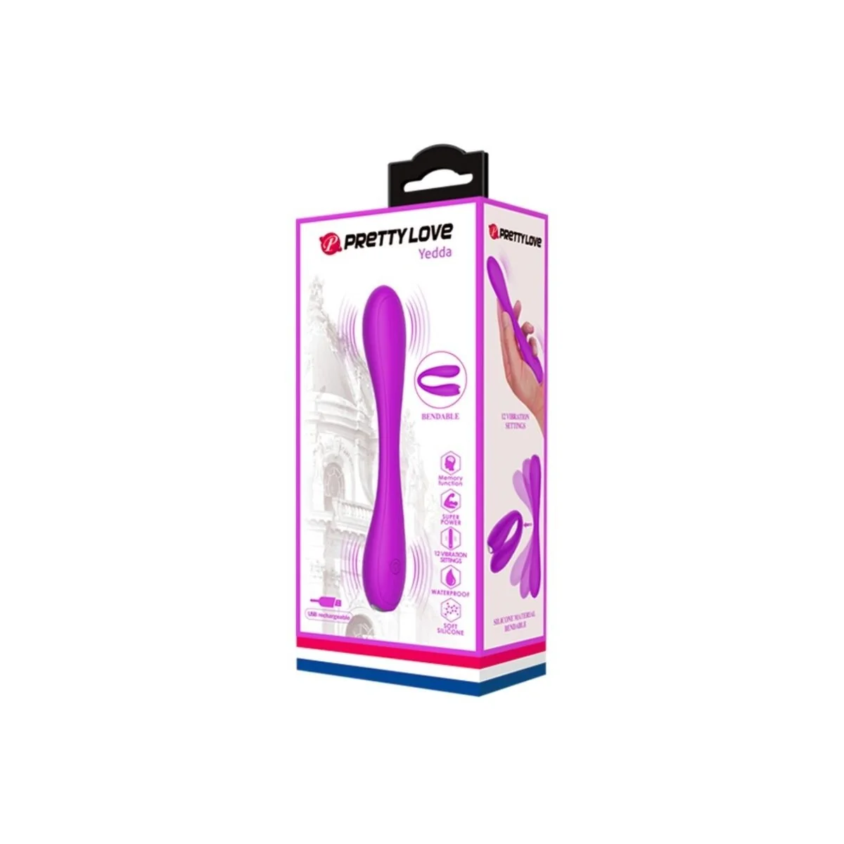 Yedda Flexibler Vibrator von Pretty Love Smart kaufen | Fesselliebe