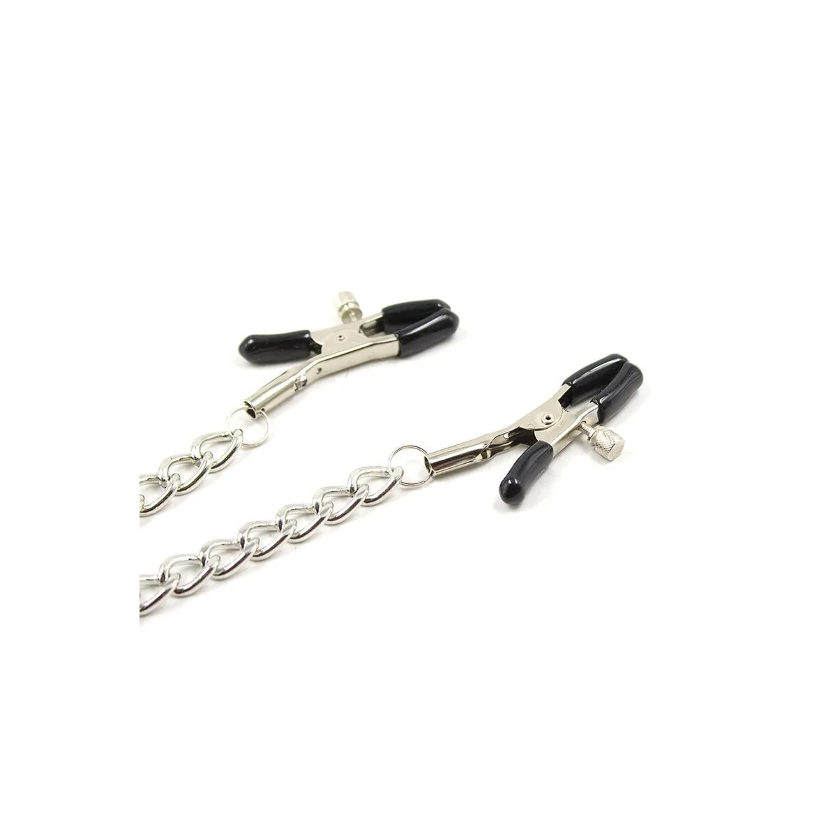 4 Nippelklemmen mit Ketten von Ohmama Fetish kaufen | Fesselliebe