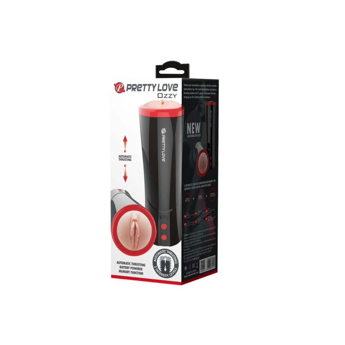 Ozzy Multifunktions-Masturbator von Pretty Love Male kaufen | Fesselliebe