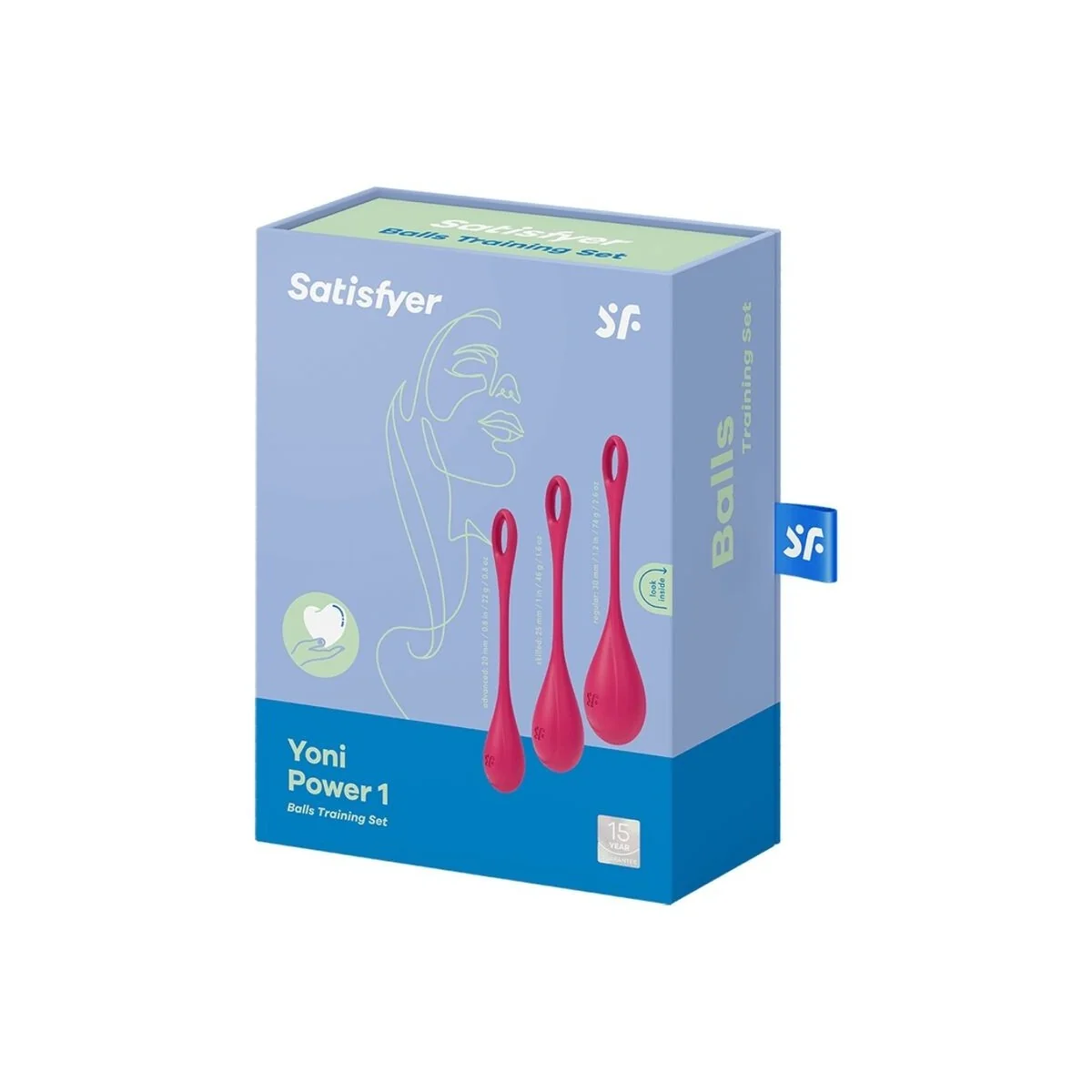 Yoni Power 1 Trainingsset Rot von Satisfyer Balls kaufen | Fesselliebe