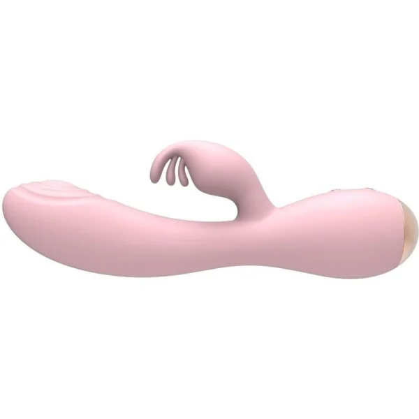 Magic Stick Vibrator mit Kaninchen - Hellrosa von Nalone kaufen | Fesselliebe