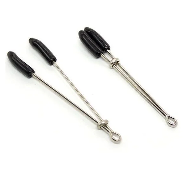 Metallische Nippelklemmen von Ohmama Fetish kaufen | Fesselliebe