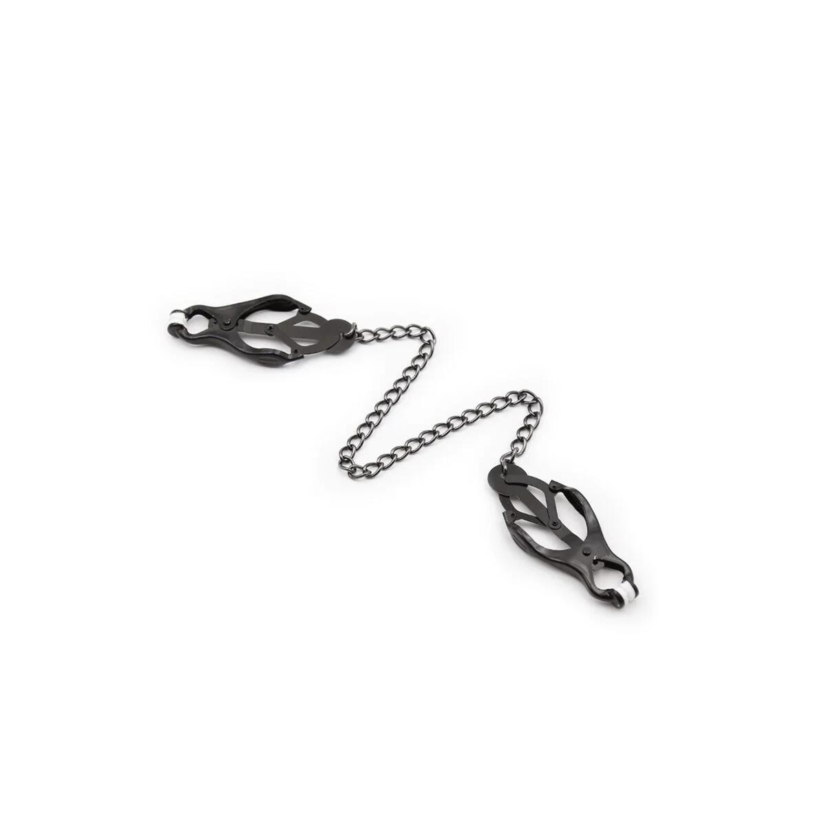 Japanische Nippelklammern mit Schwarzer Kette von Ohmama Fetish kaufen | Fesselliebe