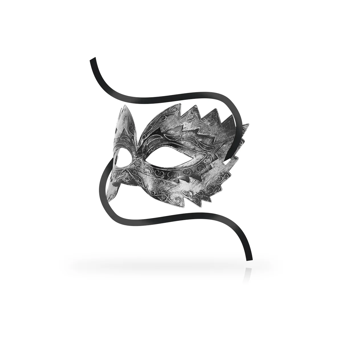 Antizaz-Masken Venezianischer Stil Silber von Ohmama Masks kaufen | Fesselliebe