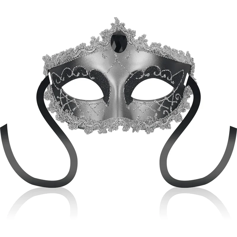 Masken Schwarze Diamondgrau Maske von Ohmama Masks kaufen | Fesselliebe