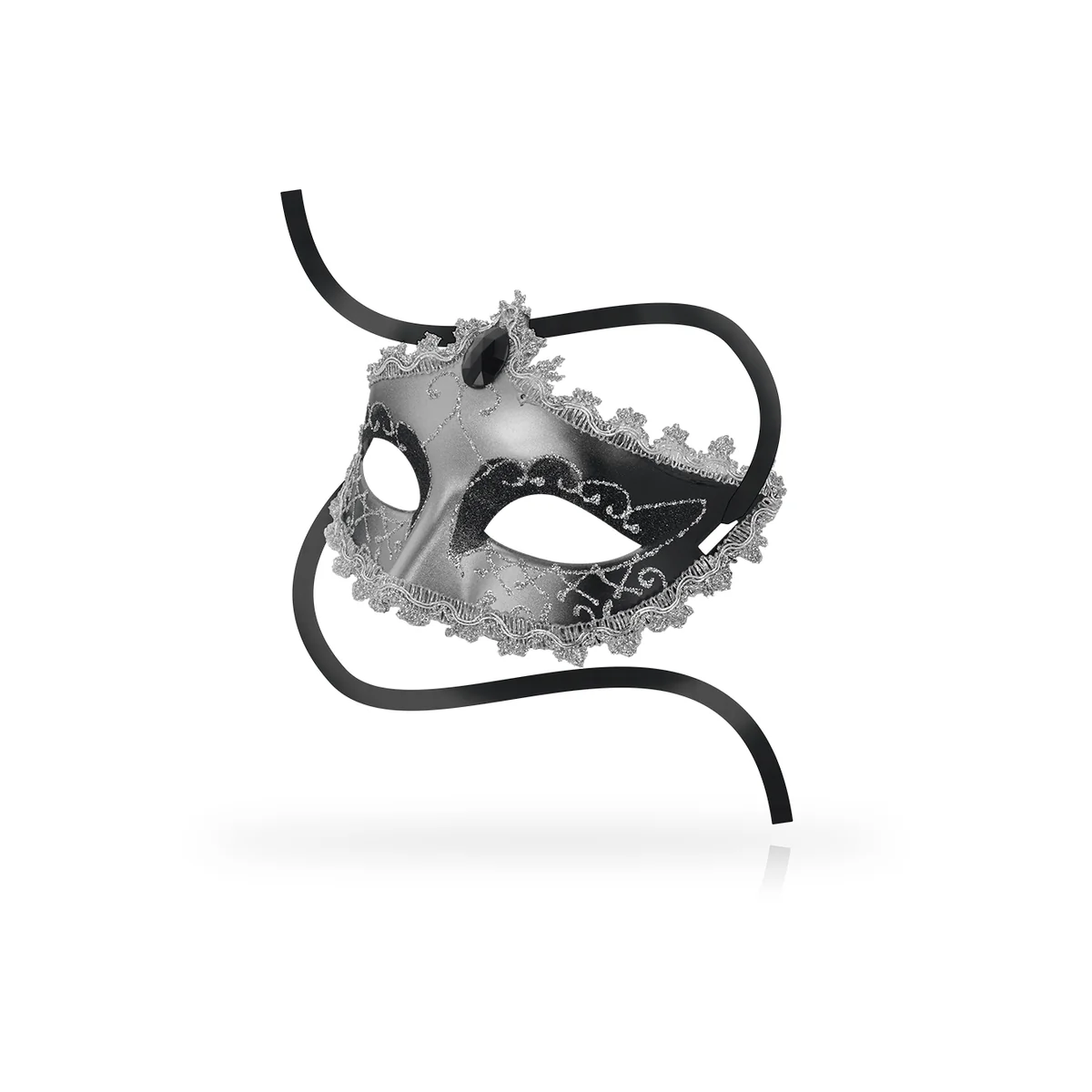 Masken Schwarze Diamondgrau Maske von Ohmama Masks kaufen | Fesselliebe