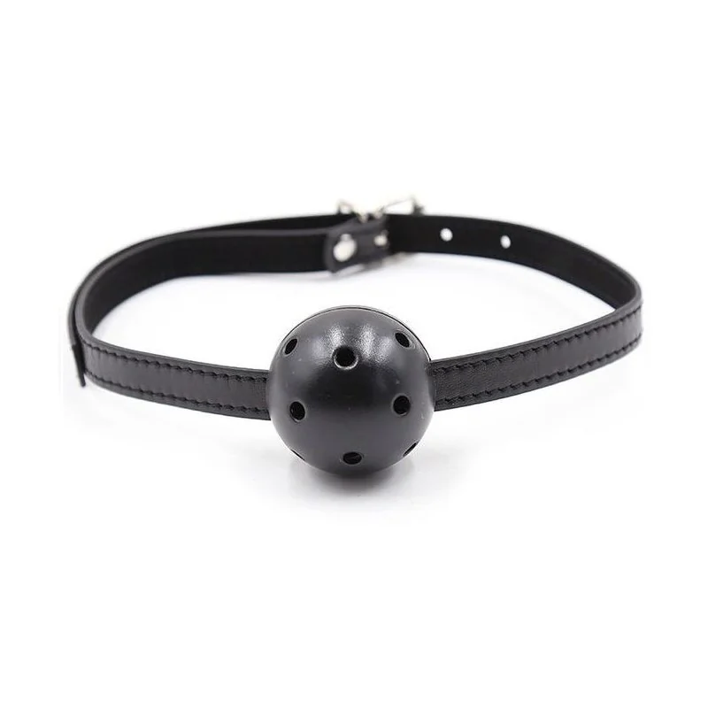 Knebel mit Ball und Öffnungen von Ohmama Fetish kaufen | Fesselliebe