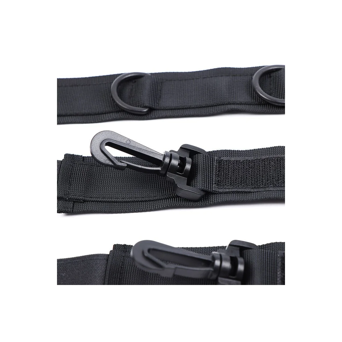 Handschellen und Kragen aus Nylon von Ohmama Fetish kaufen | Fesselliebe