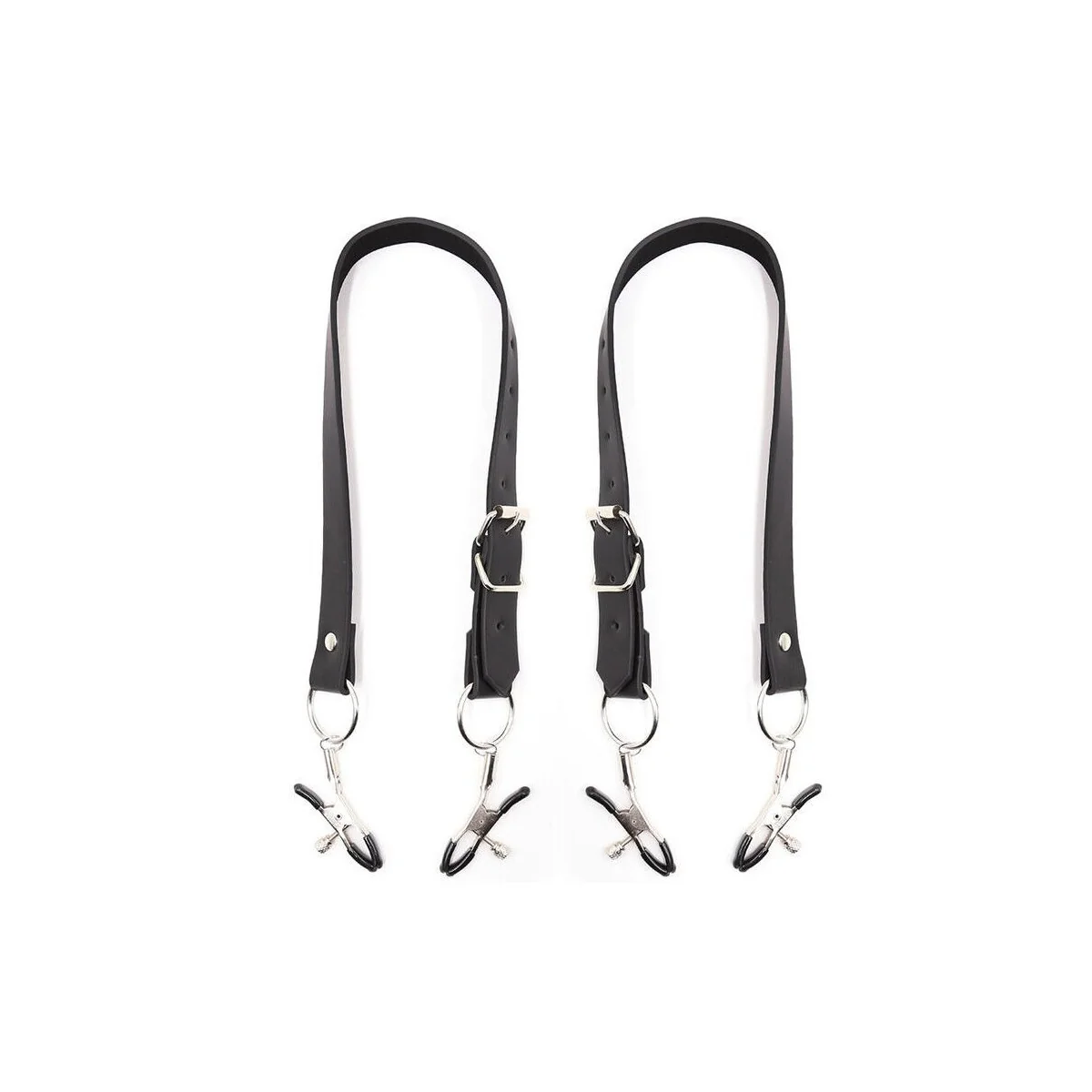 Klitorisklemmen mit Beinriemen von Ohmama Fetish kaufen | Fesselliebe