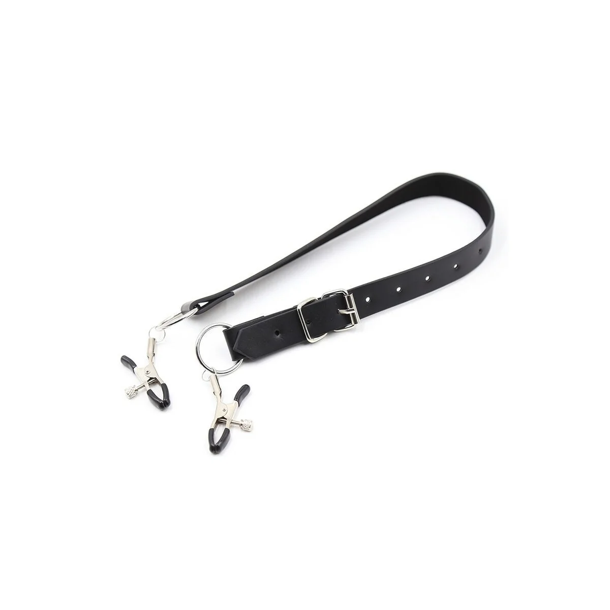 Klitorisklemmen mit Beinriemen von Ohmama Fetish kaufen | Fesselliebe