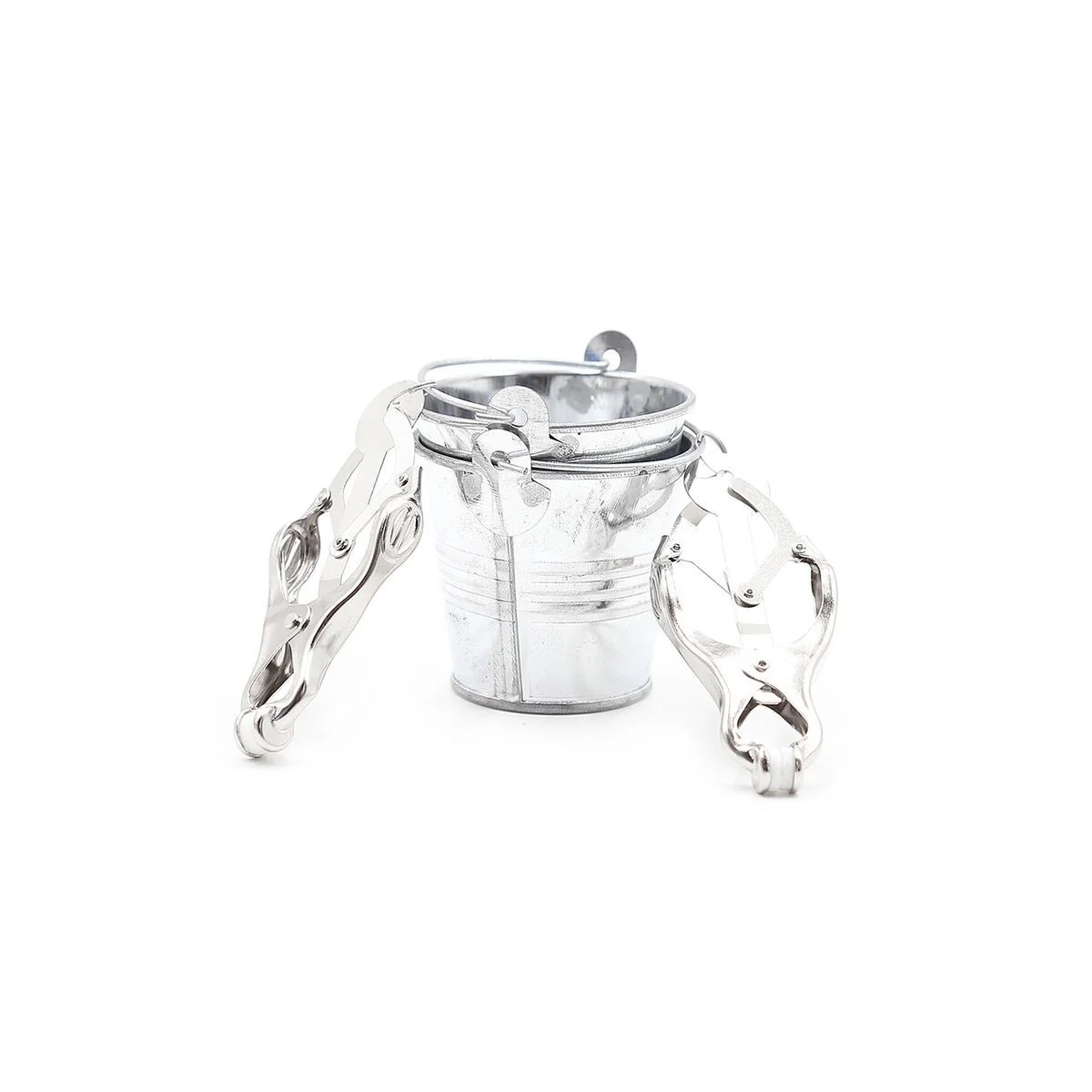 Nippelklemmen mit Eimer von Ohmama Fetish kaufen | Fesselliebe