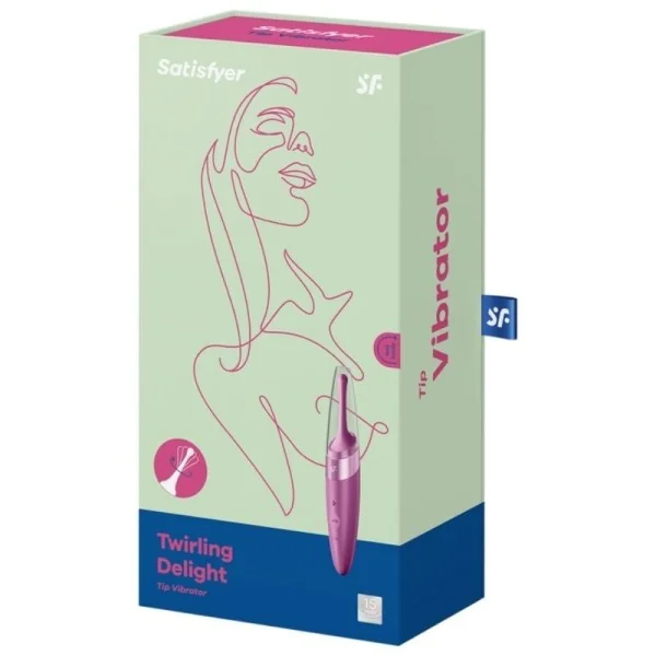 Twirling Delight Clit Tip Vibrator Lila von Satisfyer Vibrator kaufen | Fesselliebe