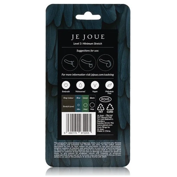 Blauer Silikonring - Minimale Strangulation von Je Joue kaufen | Fesselliebe