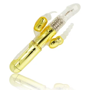 Goldener Multifunktionsvibrator von Ohmama kaufen | Fesselliebe