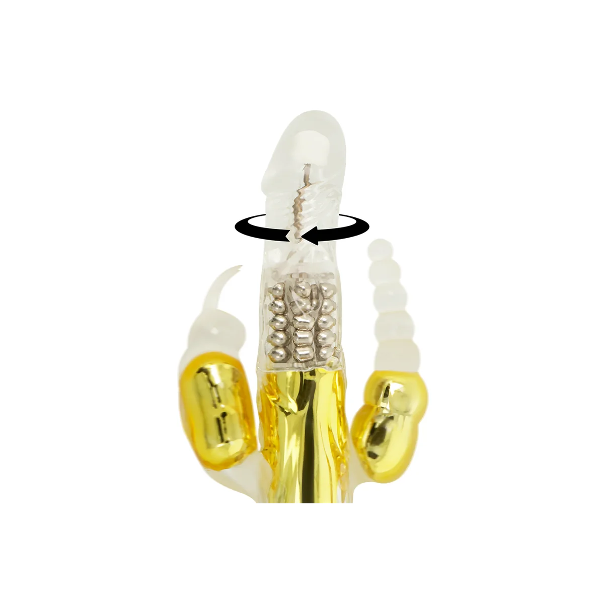 Goldener Multifunktionsvibrator von Ohmama kaufen | Fesselliebe