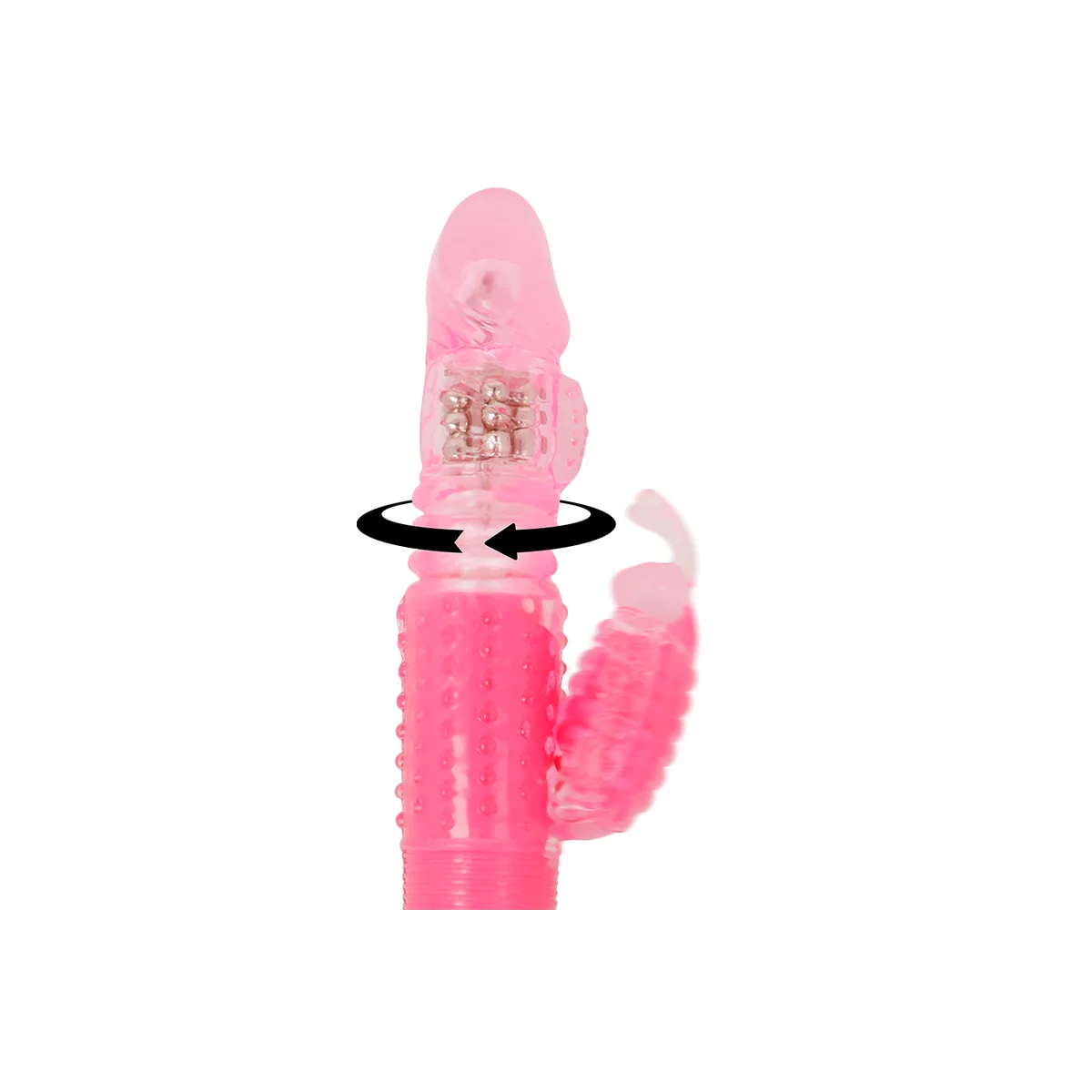 Rotierender Vibrator mit Kaninchen von Ohmama kaufen | Fesselliebe