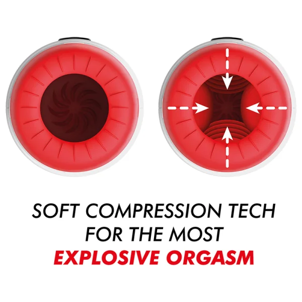 Rocket Masturbator Soft Compression Tech und Vibration von Jamyjob kaufen | Fesselliebe