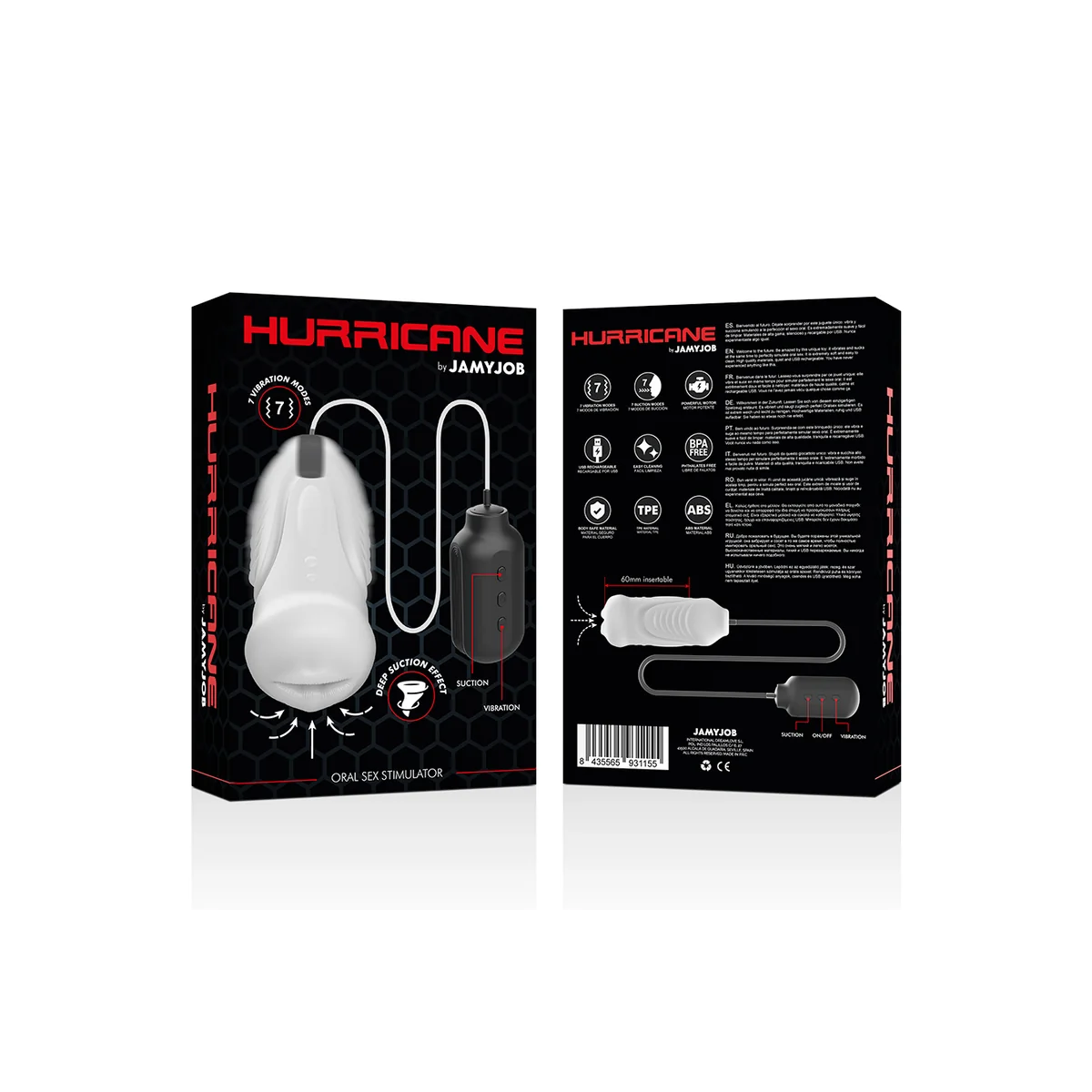 Hurricane Oralsex-Stimulator von Jamyjob kaufen | Fesselliebe