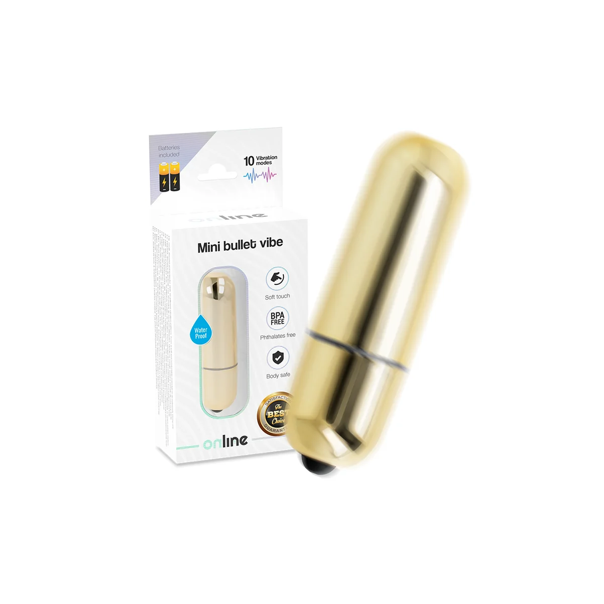 Mini Goldene Vibrationskugel von Online kaufen | Fesselliebe
