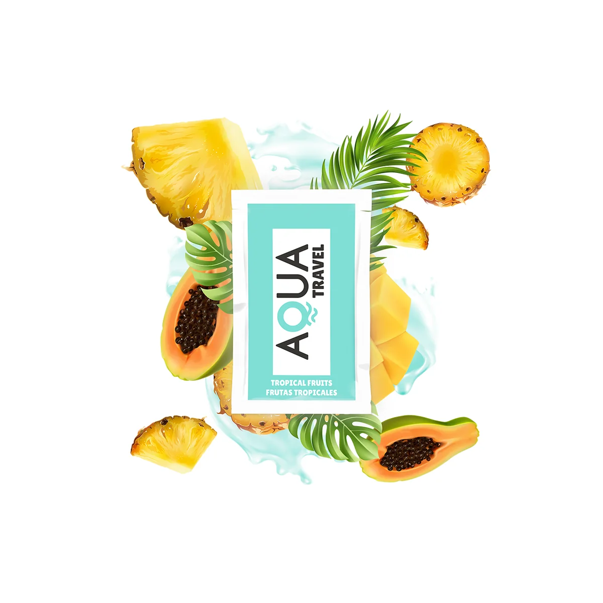 Schmiermittel auf Wasserbasis mit Tropischem Fruchtgeschmack 6 ml von Aqua Travel kaufen | Fesselliebe