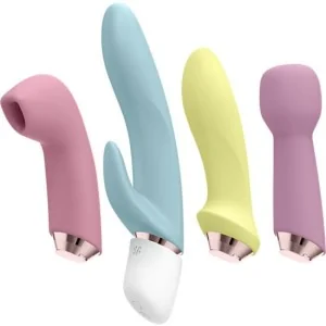 Marvelous Four Vibrator und Luftpulsset von Satisfyer Vibrator kaufen | Fesselliebe