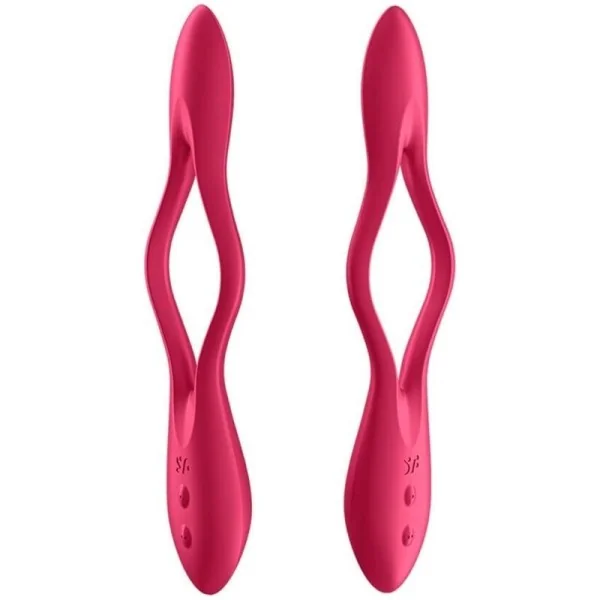 Elastic Joy Multi Vibrator Rot von Satisfyer Vibrator kaufen | Fesselliebe