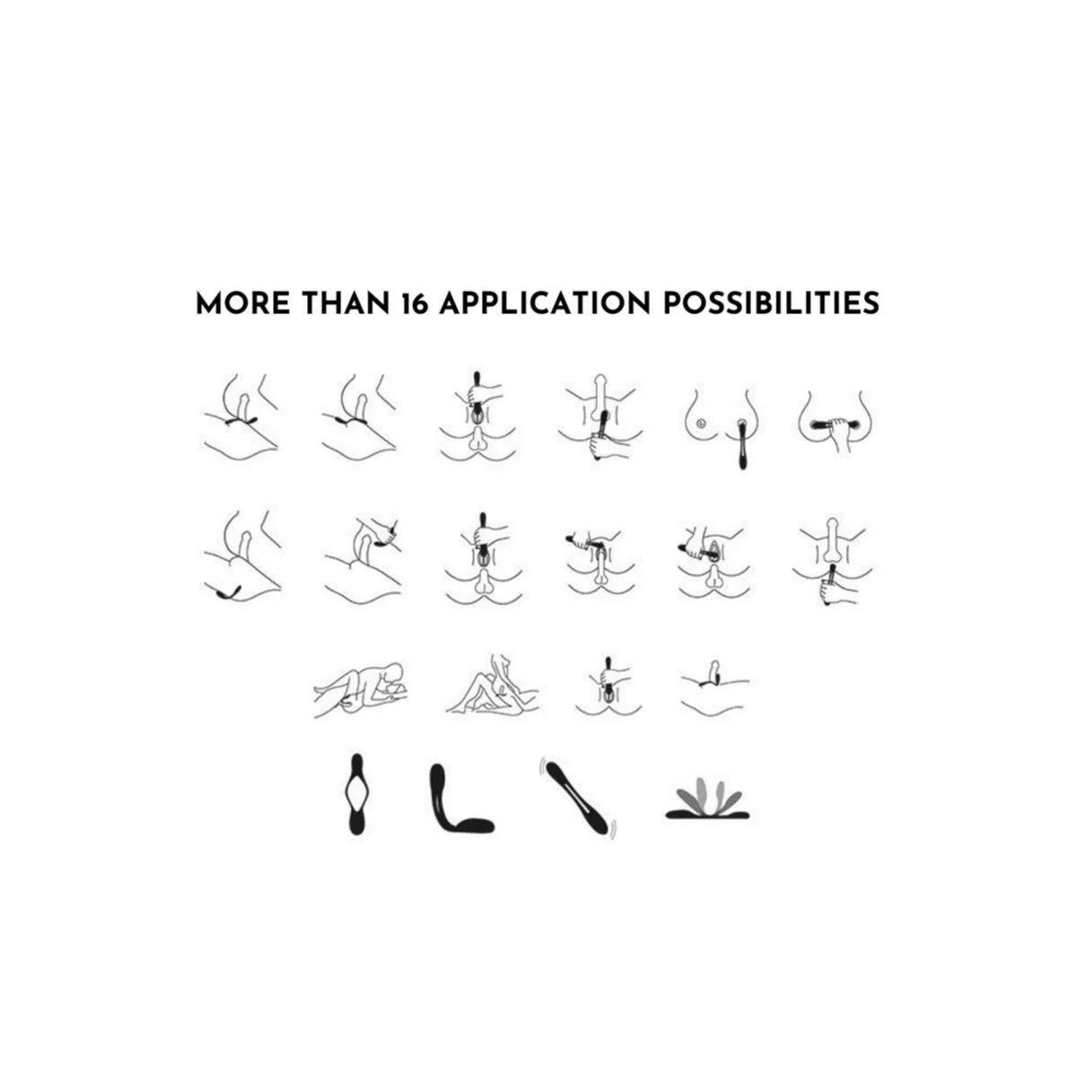 Elastic Joy Multi Vibrator Rot von Satisfyer Vibrator kaufen | Fesselliebe