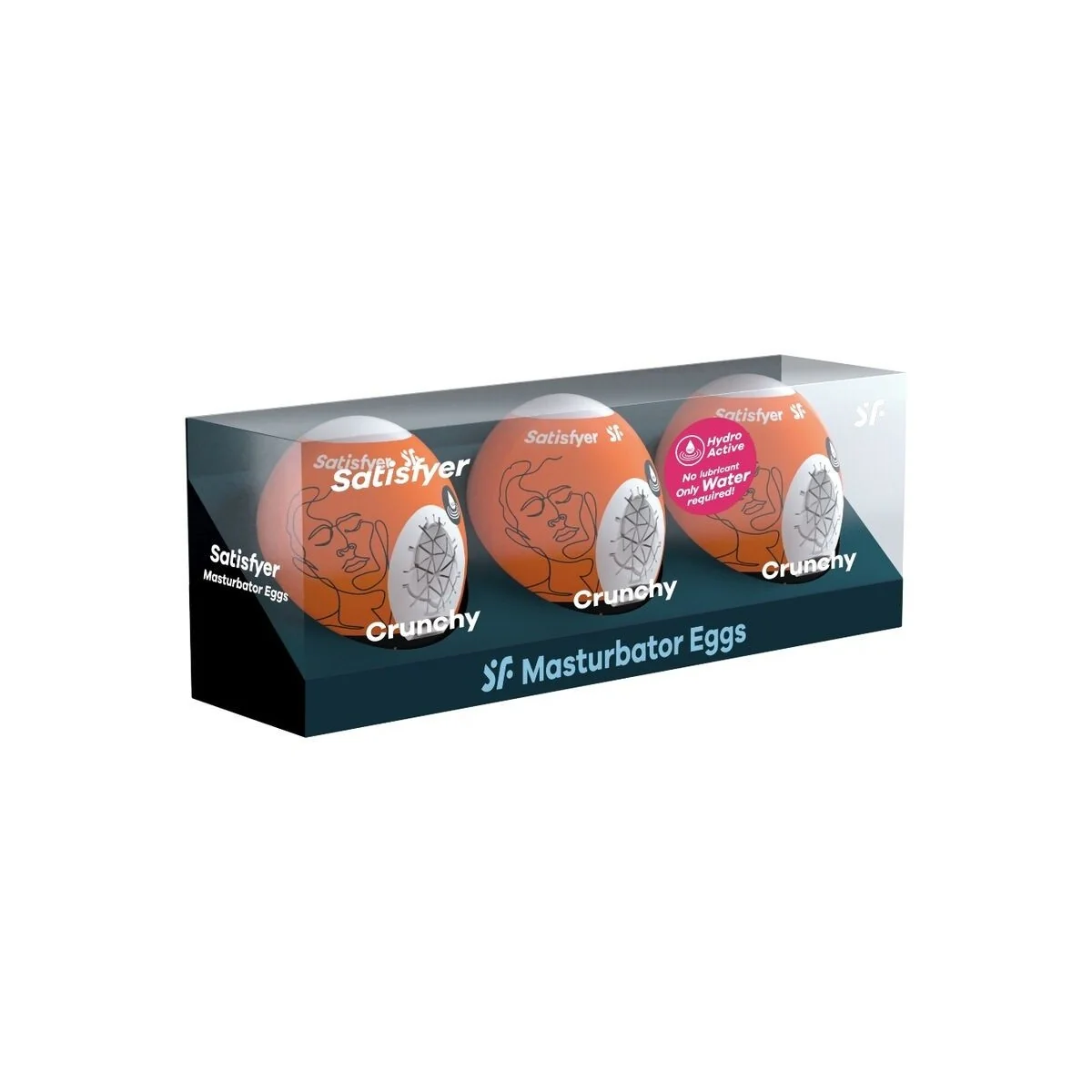 3 Masturbator Eier Crunchy von Satisfyer Eggs kaufen | Fesselliebe