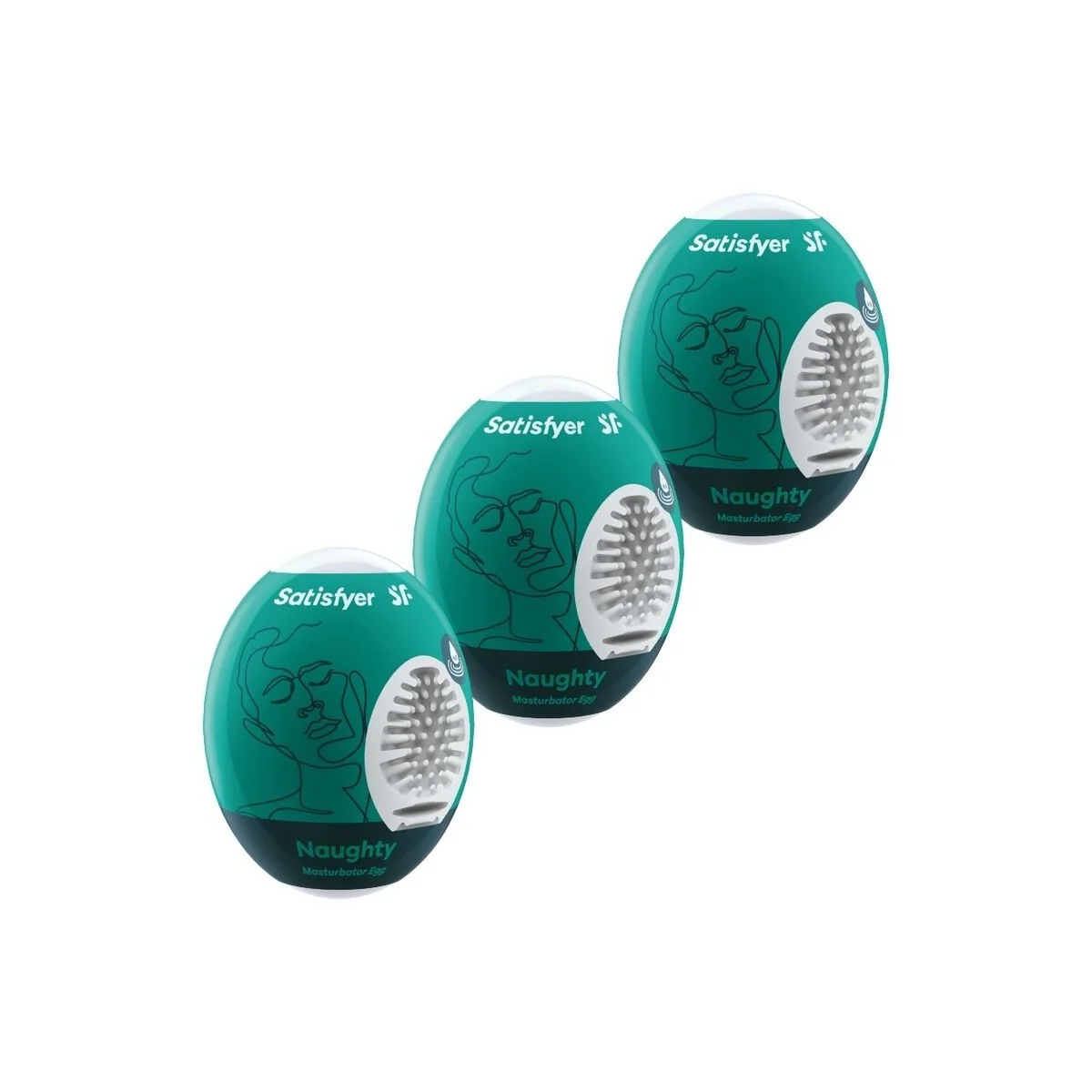 3 Masturbator Eier Naughty von Satisfyer Eggs kaufen | Fesselliebe