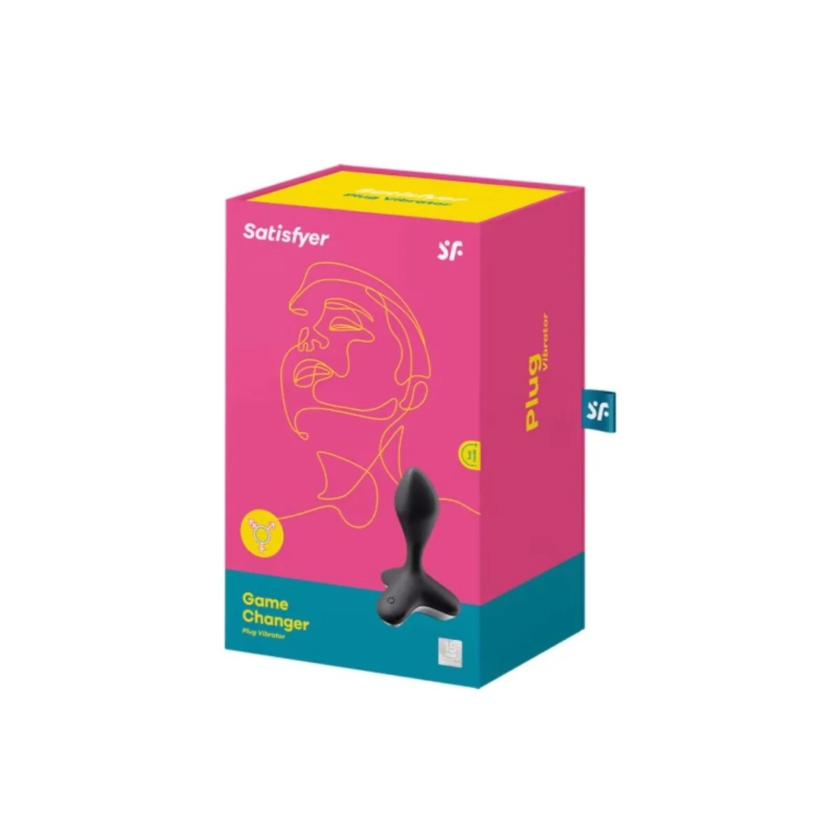 Game Changer Plug Vibrator Rosa von Satisfyer Plugs kaufen | Fesselliebe