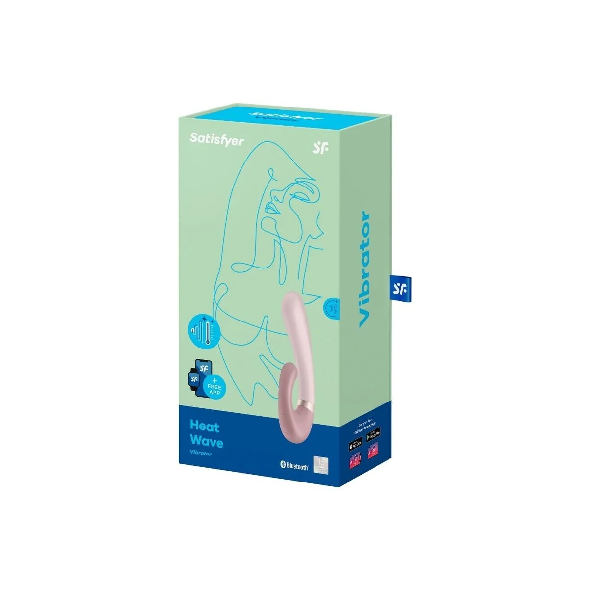 Heat Wave Vibrator App Rosa von Satisfyer Connect kaufen | Fesselliebe