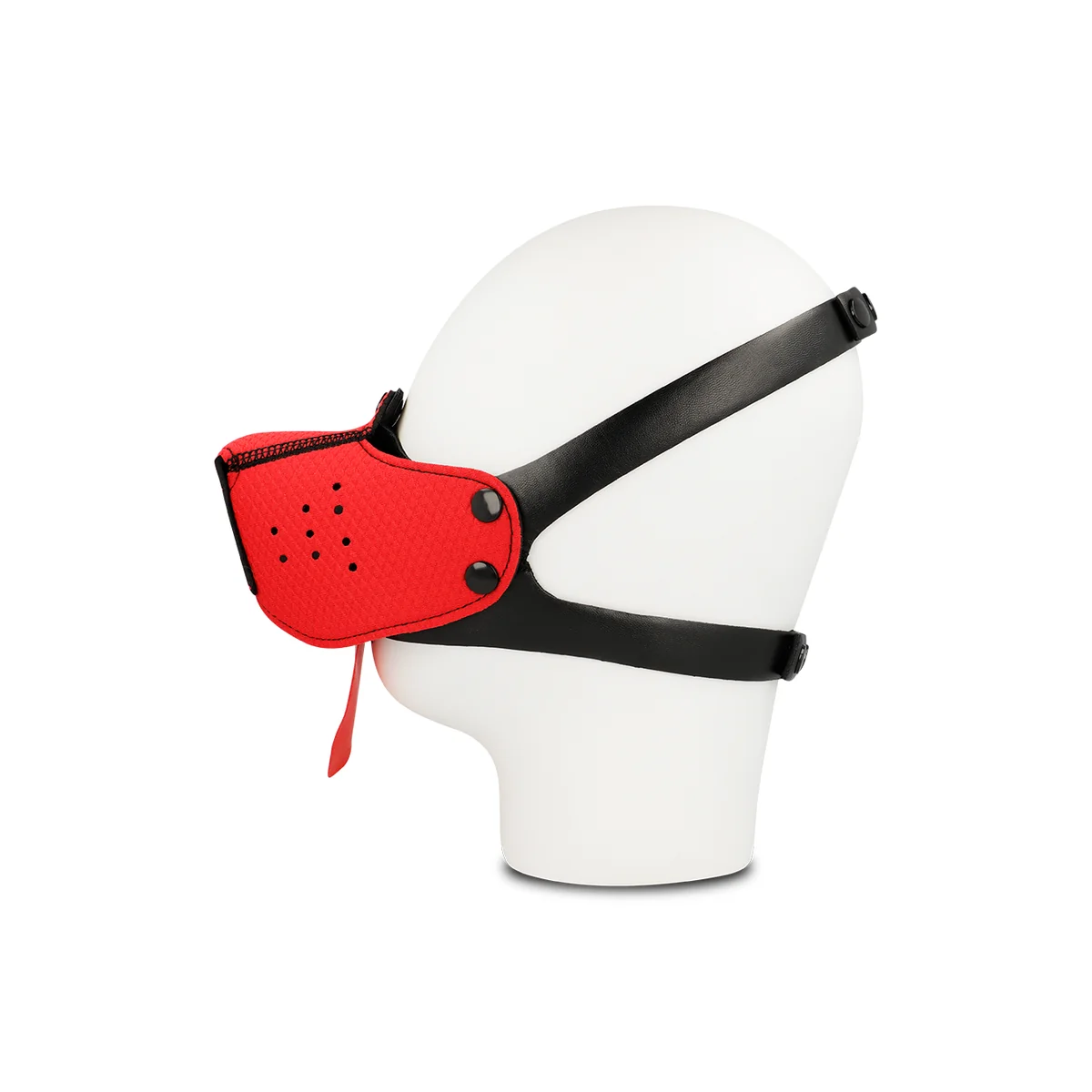 Hunde Maulkorb - Rot von Ohmama Fetish kaufen | Fesselliebe