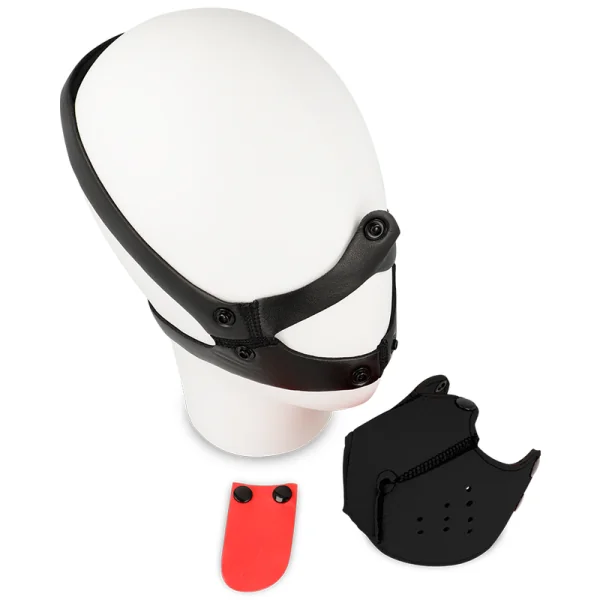 Hunde Maulkorb - Schwarz von Ohmama Fetish kaufen | Fesselliebe