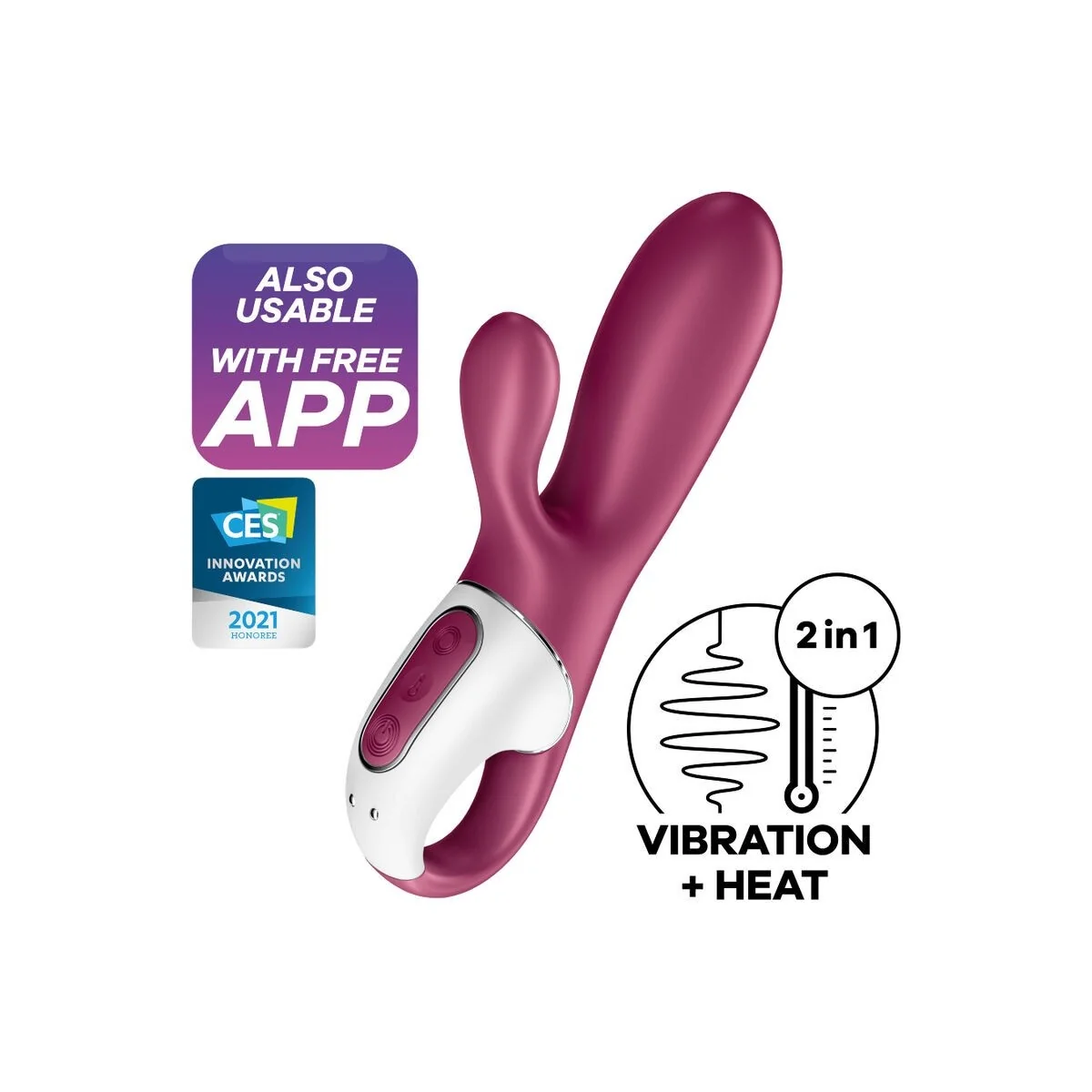 Hot Bunny Gspot Vibrator von Satisfyer Connect kaufen | Fesselliebe