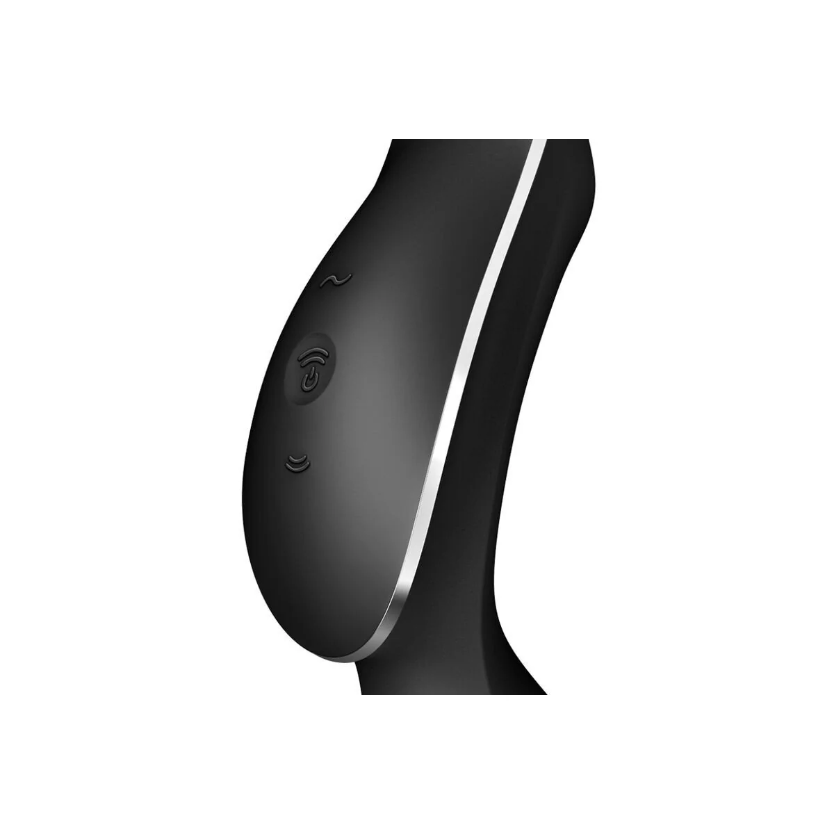 Curvy Trinity 2 Air Pulse Vibrator Schwarz von Satisfyer Air Pulse kaufen | Fesselliebe