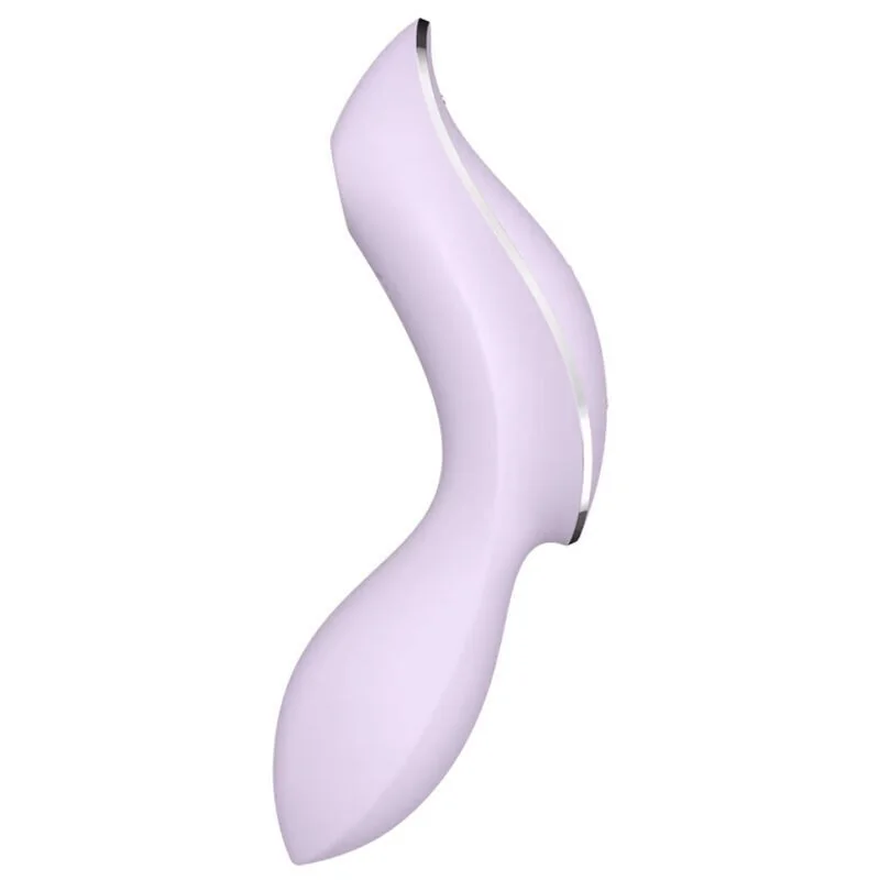 Curvy Trinity 2 Air Pulse Vibrator Lila von Satisfyer Air Pulse kaufen | Fesselliebe 2