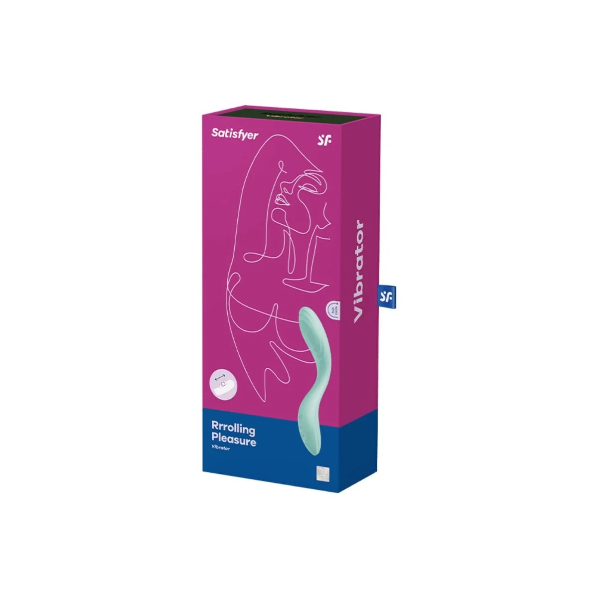 Rrrolling Pleasure Gspot Vibrator Grün von Satisfyer Vibrator kaufen | Fesselliebe