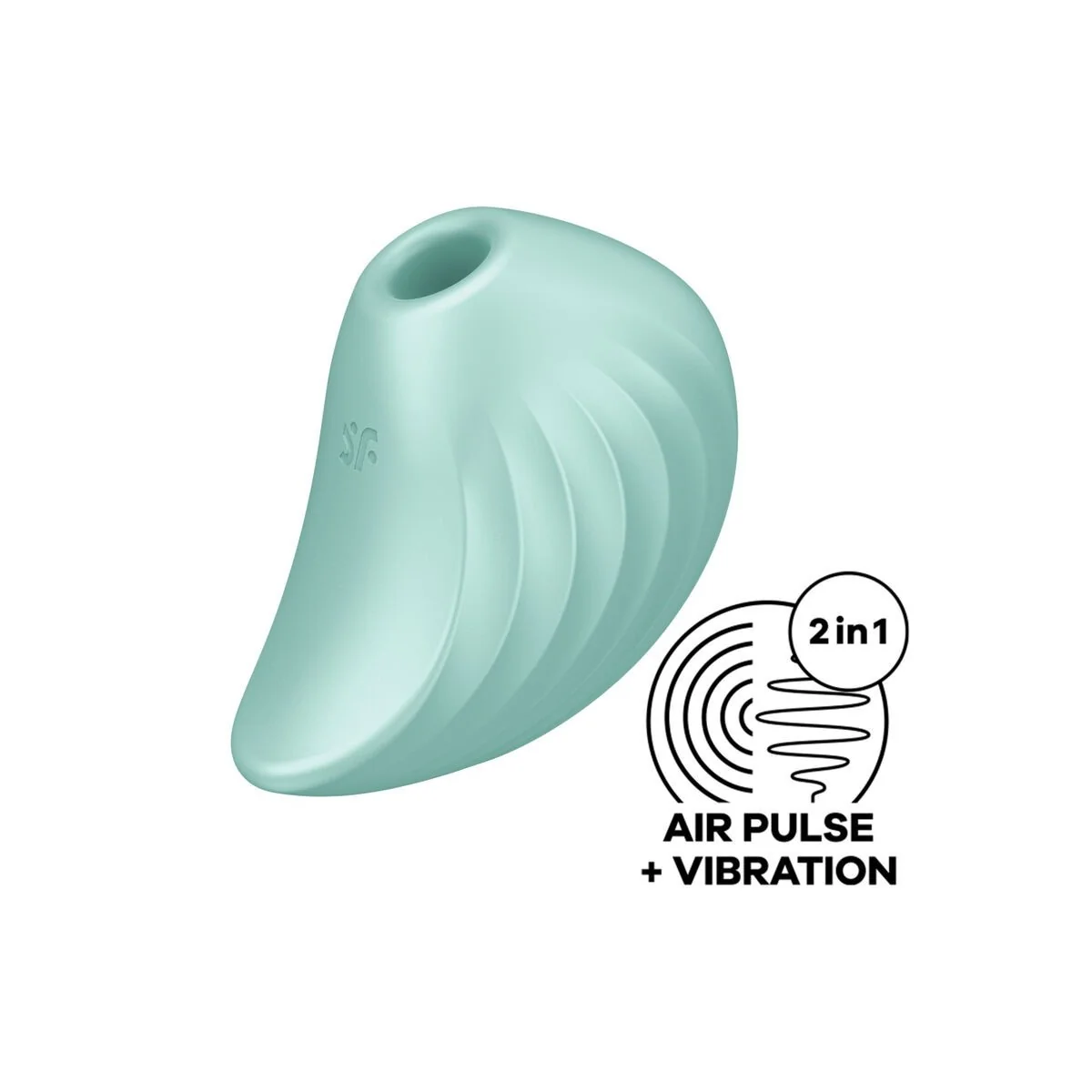 Pearl Diver Air Pulse Stimulator & Vibrator Grün von Satisfyer Air Pulse kaufen | Fesselliebe