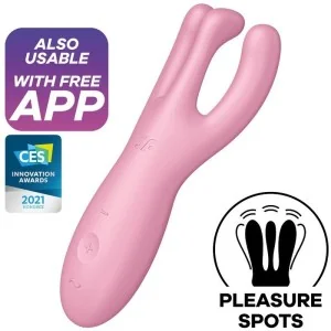 Threesome 4 Vibratorapp Rosa von Satisfyer Connect kaufen | Fesselliebe